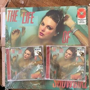 Taylor Swift TLOSG Orange Glitter Vinyl + 2 CD’s (sealed)